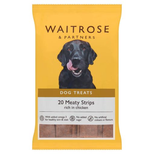 Waitrose Dog Food Meaty Strips Chicken (20s) 200g