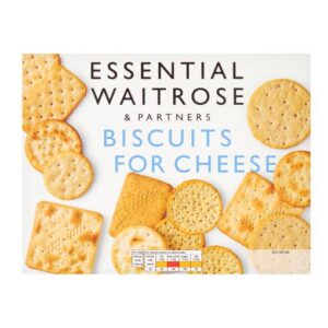 Waitrose Essential Biscuits for cheese 300g