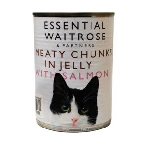 Waitrose Essential Cat Meat/Fish Chunk Selec.In jelly 400g