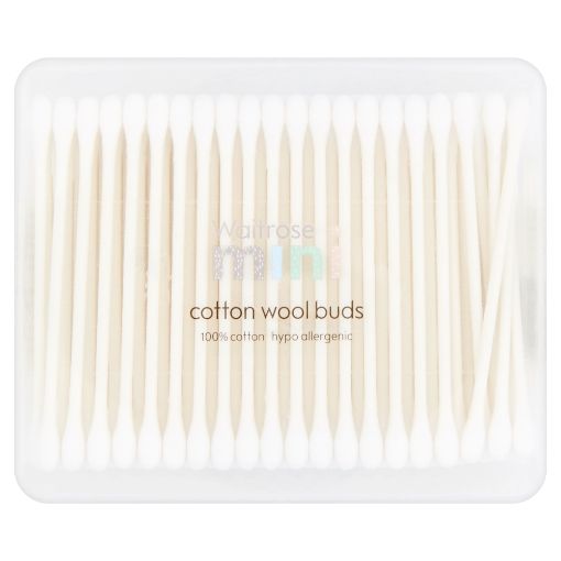 Waitrose Essential Cotton Buds 200s