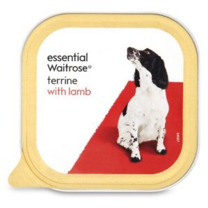 Waitrose Essential Dog Food Terrine Lamb 150g