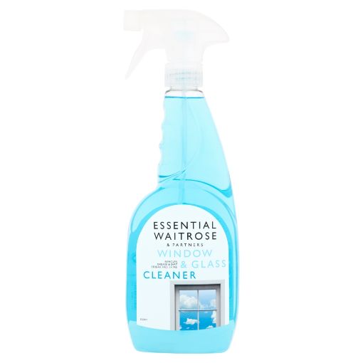 Waitrose Essential Glass & Window Cleaner 750ml