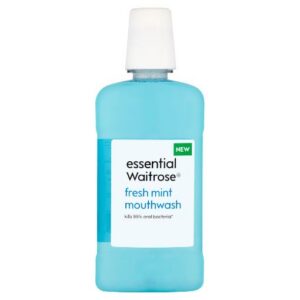 Waitrose Essential Mouthwash Freshmint 500ml