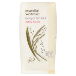 Waitrose Essential Rice Long Grain Easy Cook 500g
