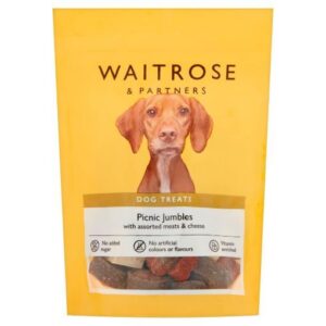 Waitrose Picnic Jumbles For Dogs 150g
