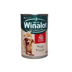 Winalot with Beef&Veg in Jelly 400g